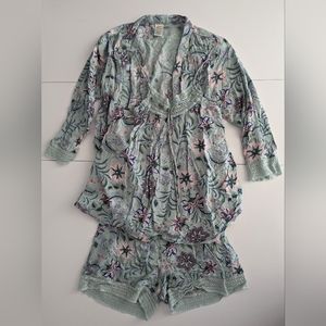 3-Piece Floral PJ Set